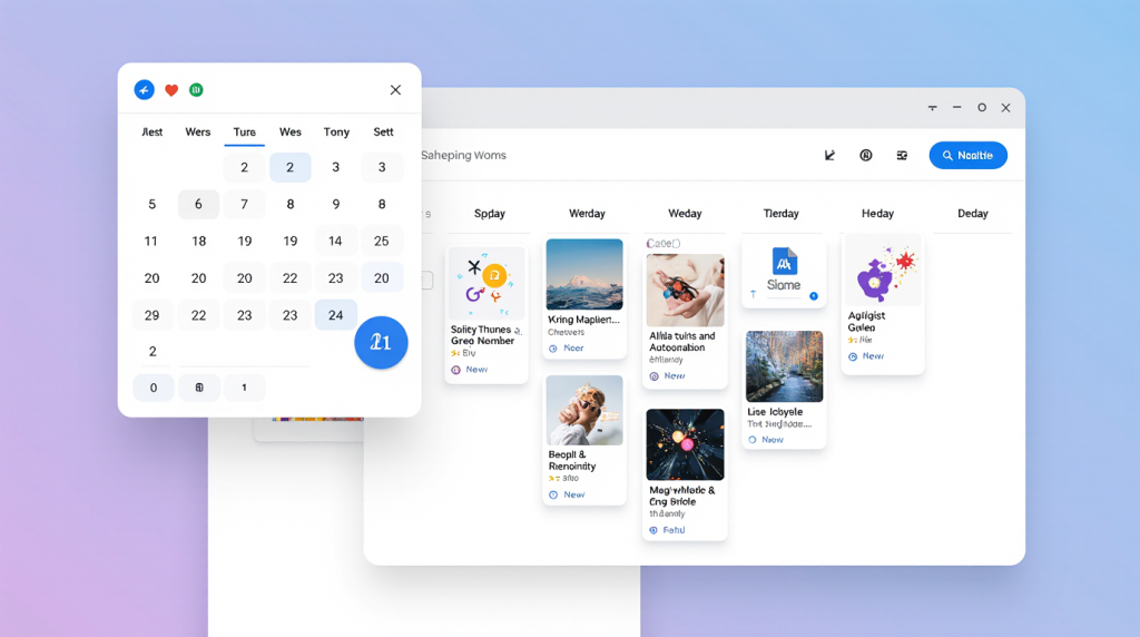 Automatización de calendario editorial